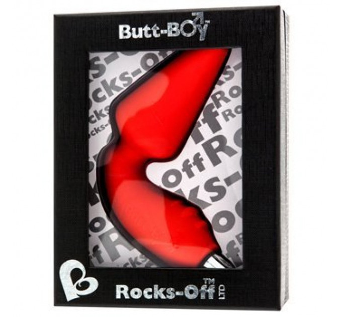 Масажер простати з вібрацією Rocks-Off Butt-Boy червоний