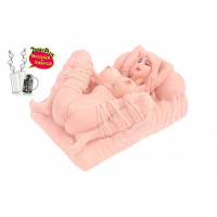 Мастурбатор лялька з вібрацією Kokos Erica