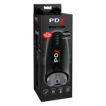 Мастурбатор Pipedream PDX Elite с вибрацией и всасыванием, черный, 22 см Мастурбатор Pipedream PDX Elite с вибрацией и всасыванием, черный, 22 см