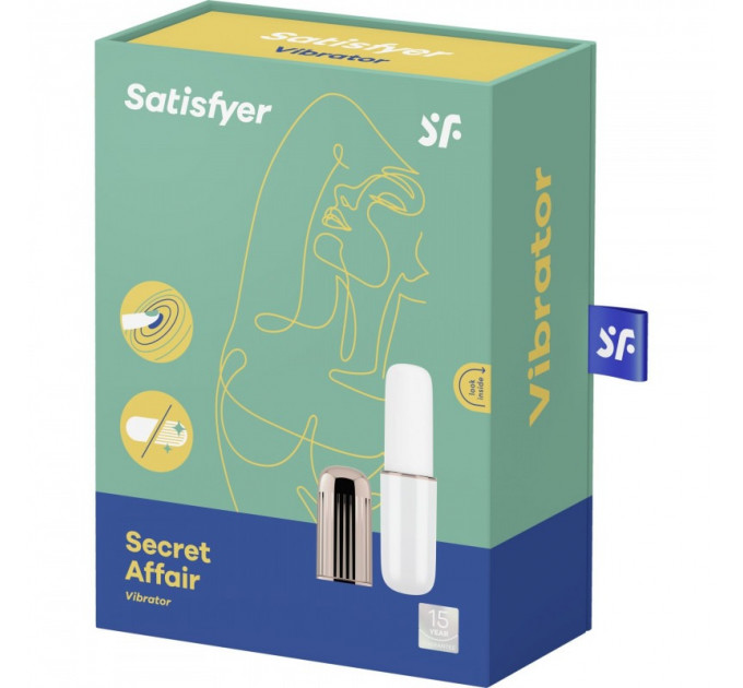 Мини вибратор с сенсорным управлением Satisfyer Secret Affair белый