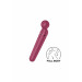 Микрофон Satisfyer Planet Wand-er для массажа и точечной стимуляции эрогенных зон, бордовый