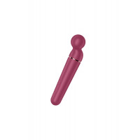 Микрофон Satisfyer Planet Wand-er для массажа и точечной стимуляции эрогенных зон, бордовый