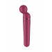 Микрофон Satisfyer Planet Wand-er для массажа и точечной стимуляции эрогенных зон, бордовый