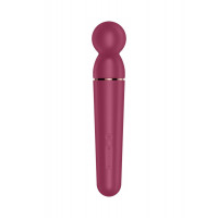 Микрофон Satisfyer Planet Wand-er для массажа и точечной стимуляции эрогенных зон, бордовый