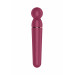Микрофон Satisfyer Planet Wand-er для массажа и точечной стимуляции эрогенных зон, бордовый