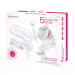 Набір для наречених Bodywand Honeymoon Gift Set з 5 предметів, білий