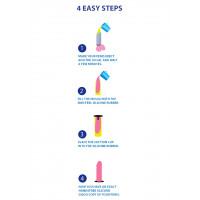 Набір для створення фалоімітатора копії члена Cloneboy Personal Dildo Glow, світиться у темряві