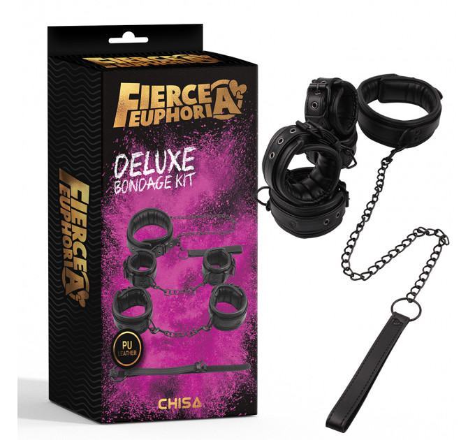 Набор БДCМ 5 предметов Chisa Fierce Euphoria, черный