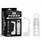 Набор рельефных насадок на член Chisa GK Power Double Enhancer Kit с открытой головкой