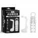 Набор рельефных насадок на член Chisa GK Power Double Enhancer Kit с открытой головкой