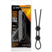 T331085 регульоване ерекційне кільце STAY HARD DOUBLE LOOP BLACK
