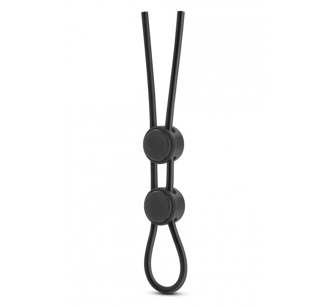 T331085 регульоване ерекційне кільце STAY HARD DOUBLE LOOP BLACK