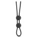 T331085 регульоване ерекційне кільце STAY HARD DOUBLE LOOP BLACK