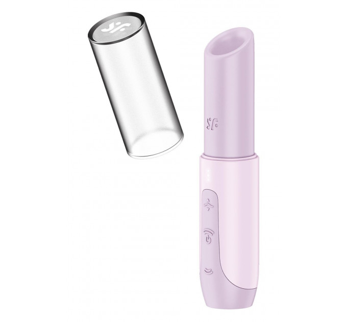Стимулятор хвилевої клітора Satisfyer Secret Kiss у формі помади, рожевий