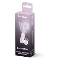 Стимулятор хвилевої клітора Satisfyer Secret Kiss у формі помади, рожевий