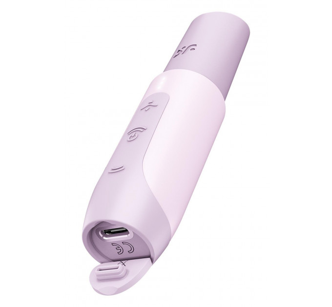 Стимулятор хвилевої клітора Satisfyer Secret Kiss у формі помади, рожевий
