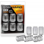 Набір насадок STAY HARD COCK Sleeve KIT CLEAR