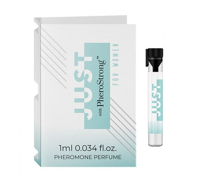 Тестер Духи с феромонами для женщин Just with PheroStrong 1 ml