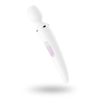 Вибромассажер-Микрофон Satisfyer Wand-er Woman, белый, XXL