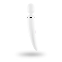 Вибромассажер-Микрофон Satisfyer Wand-er Woman, белый, XXL