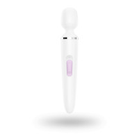 Вибромассажер-Микрофон Satisfyer Wand-er Woman, белый, XXL