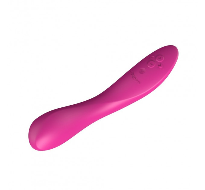 Вібратор для точки G Rave 2 We-Vibe, силіконовий, рожевий, 19.3 х 3 см