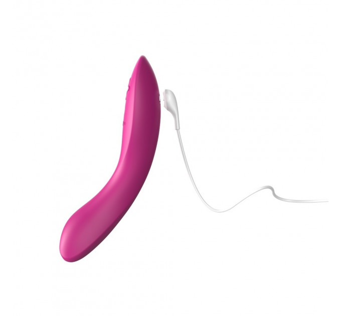 Вібратор для точки G Rave 2 We-Vibe, силіконовий, рожевий, 19.3 х 3 см