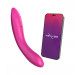 Вібратор для точки G Rave 2 We-Vibe, силіконовий, рожевий, 19.3 х 3 см