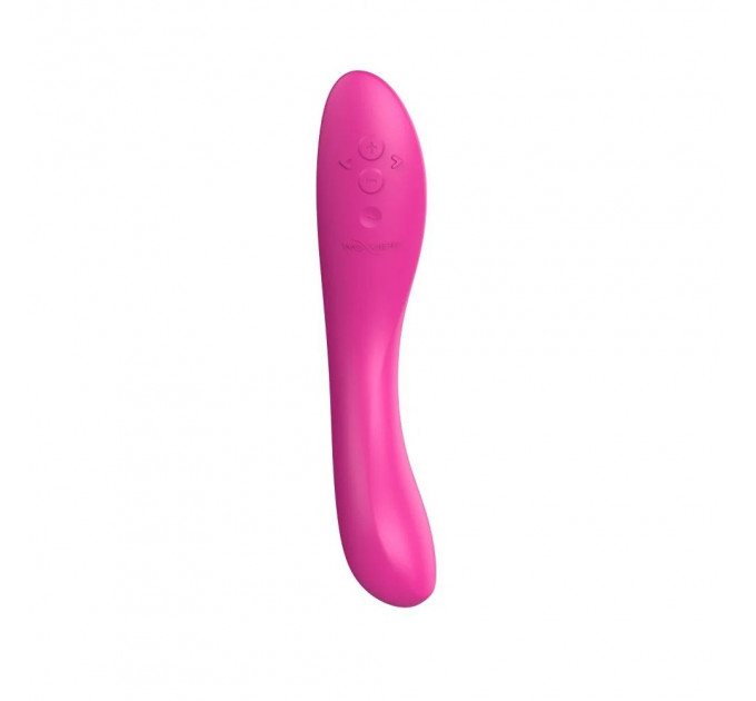 Вібратор для точки G Rave 2 We-Vibe, силіконовий, рожевий, 19.3 х 3 см