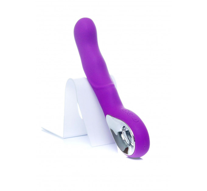 Вибратор для точки G-spot Vibrator G-spot 10 functions USB Purple