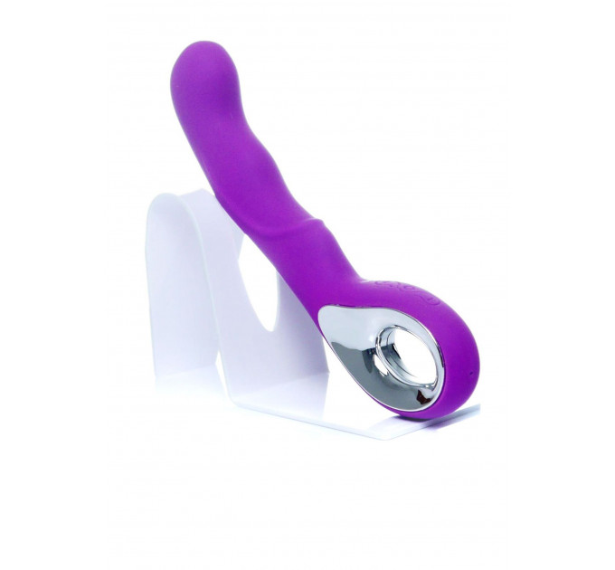 Вибратор для точки G-spot Vibrator G-spot 10 functions USB Purple
