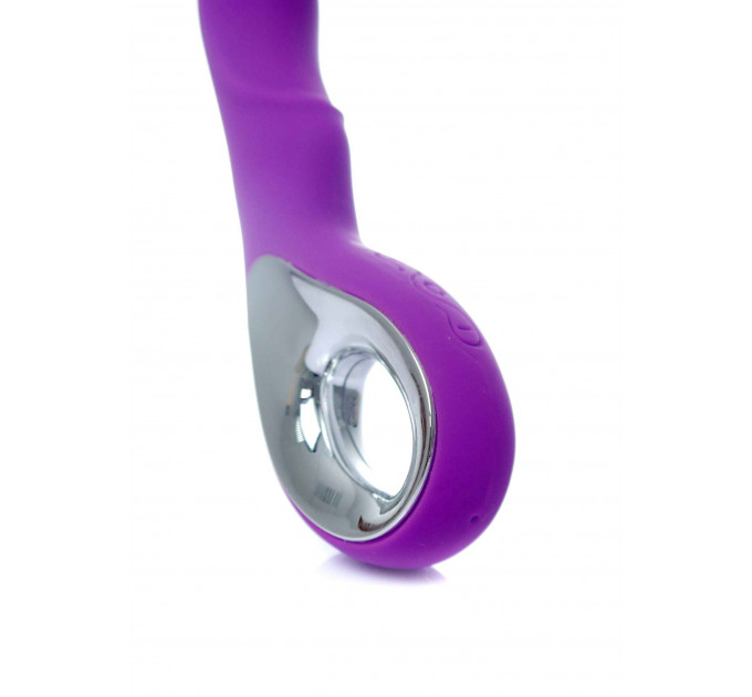 Вибратор для точки G-spot Vibrator G-spot 10 functions USB Purple