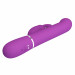 Вибратор-кролик с ротацией PRETTY LOVE Coale фиолетовый, 22.6 х 3.7 см