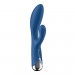 Вибратор кролик с ротацией Satisfyer Spinning Rabbit 1, синий