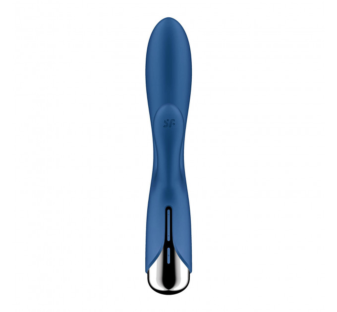 Вибратор кролик с ротацией Satisfyer Spinning Rabbit 1, синий
