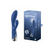 Вибратор кролик с ротацией Satisfyer Spinning Rabbit 1, синий