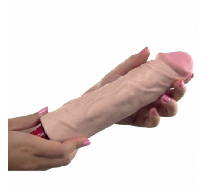Вибратор ГИГАНТ REALISTIC NATURALS HEAVY VEN THICK DONG 21,5 CM.