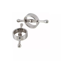 Зажимы для сосков Fetish на пружине, металлические