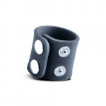 Кольцо на мошонку Boners Ball Strap, серое, S/M