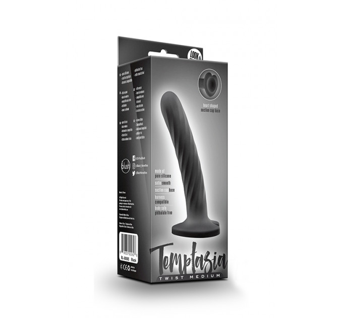 Фаллоимитатор для точки G TEMPTASIA TWIST MEDIUM BLACK