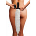 Анальная пробка Vibrating Anal Plug With Fox Tail с хвостом, М