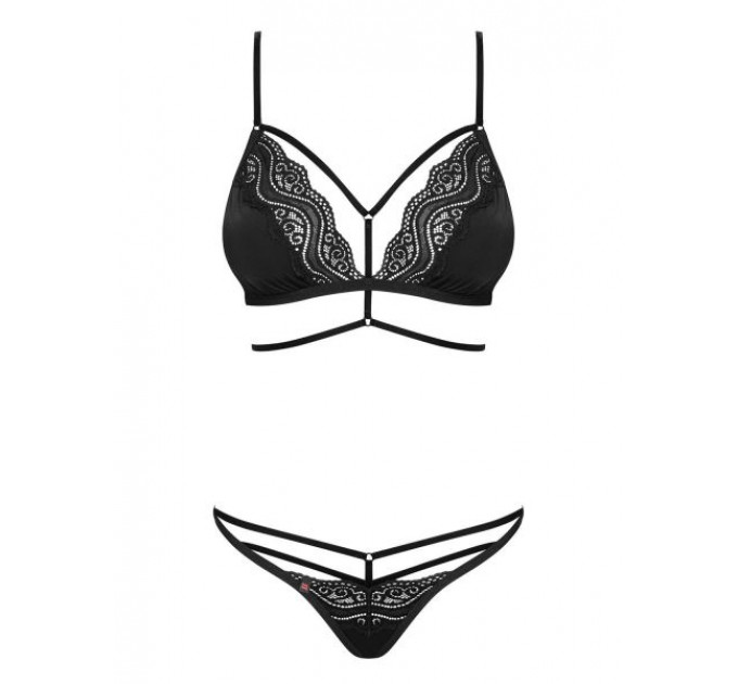 Комплект Obsessive DIY set 2-pcs black L / XL