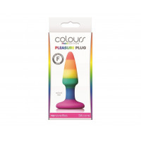 Анальная пробка NS Novelties COLOURS PRIDE EDITION PLEASURE PLUG MINI