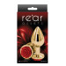 Анальная пробка NS Novelties REAR ASSETS ROSE MEDIUM RED
