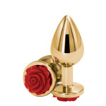 Анальная пробка NS Novelties REAR ASSETS ROSE MEDIUM RED