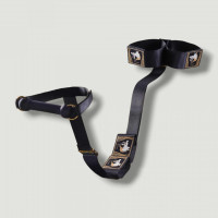 Бандажный набор UPKO с сменными кляпами ( шарик, елка, кость) Hogtie Bondage Gear With Mouth Gags