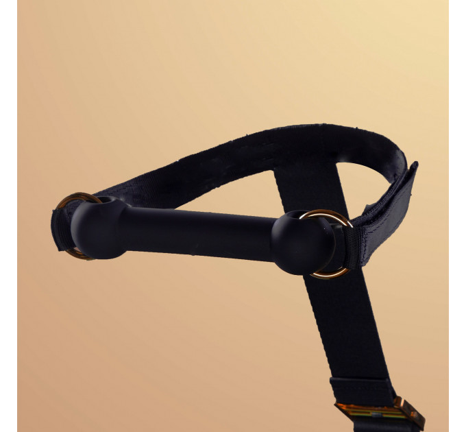 Бандажний набір UPKO зі змінними кляпами (кулька, ялинка, кістка) Hogtie Bondage Gear With Mouth Gags