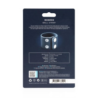 Кольцо на мошонку Boners Ball Strap, серое, S/M