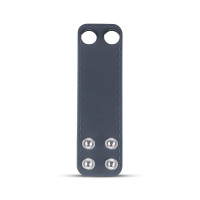 Кольцо на мошонку Boners Ball Strap, серое, S/M