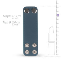 Кольцо на мошонку Boners Ball Strap, серое, S/M